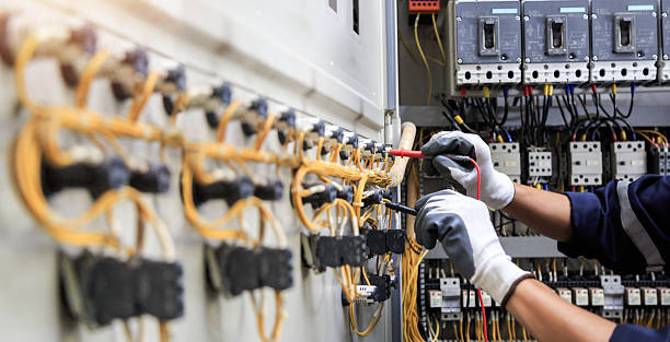 Professional Electrician technician working in Siena College, NY